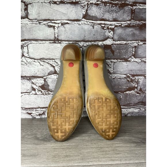 Camper Gray Leather High Heel Lace Up Oxfords Shoes Women Sz 38EU/7.5M US - Picture 5 of 16